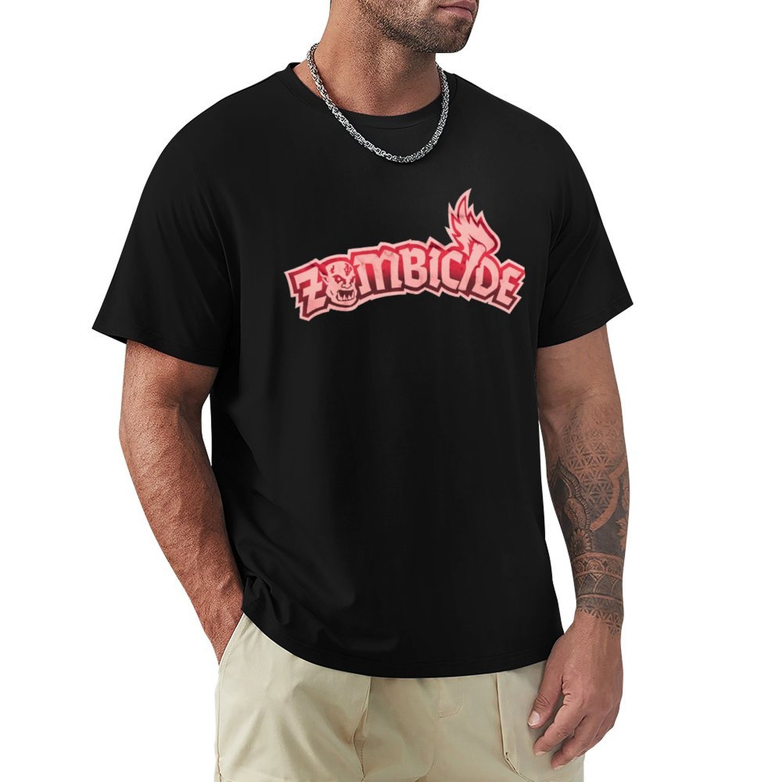Board Game Zombicide - Zombicide BoardGame T-Shirt Festive Simple T-Shirt