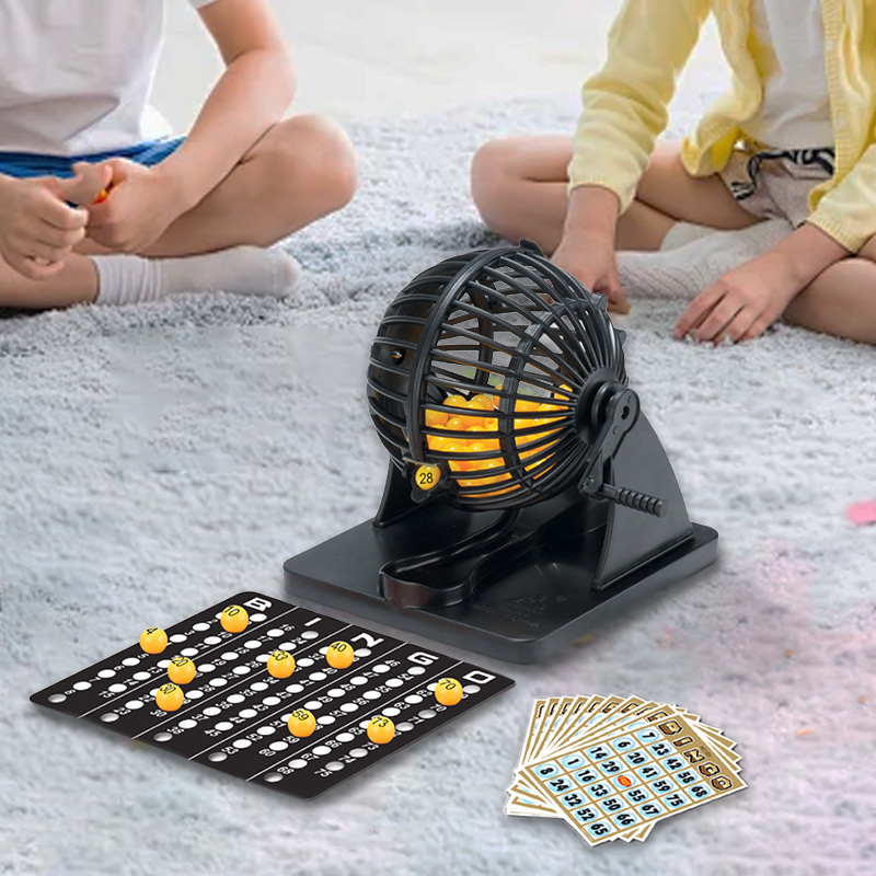 Board Game Maker - Bingo Lottery Machine Cage Sweepstakes for