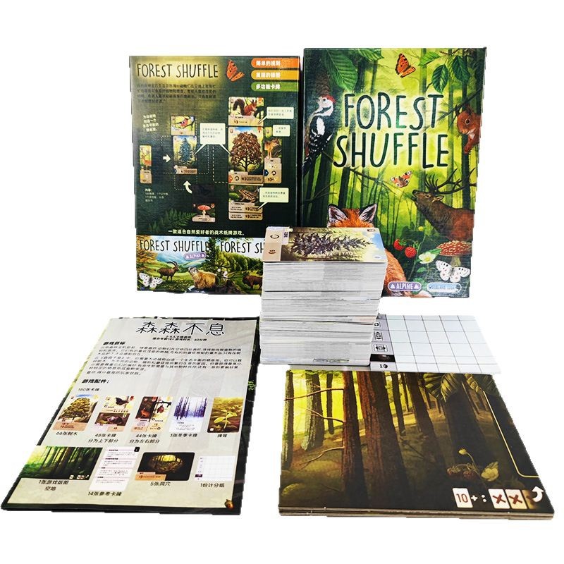 Board Game Heat - Endless Forest SHUFFLE, Multiplayer Gathering Card