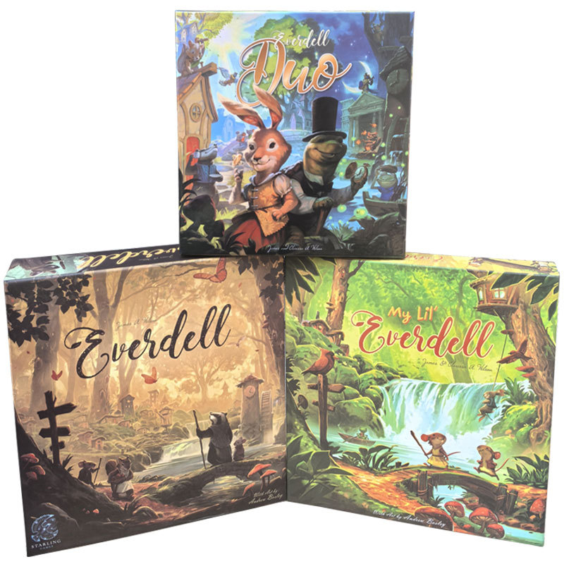 Board Game Strategi - Fantasy Animal City Strategy Board Game