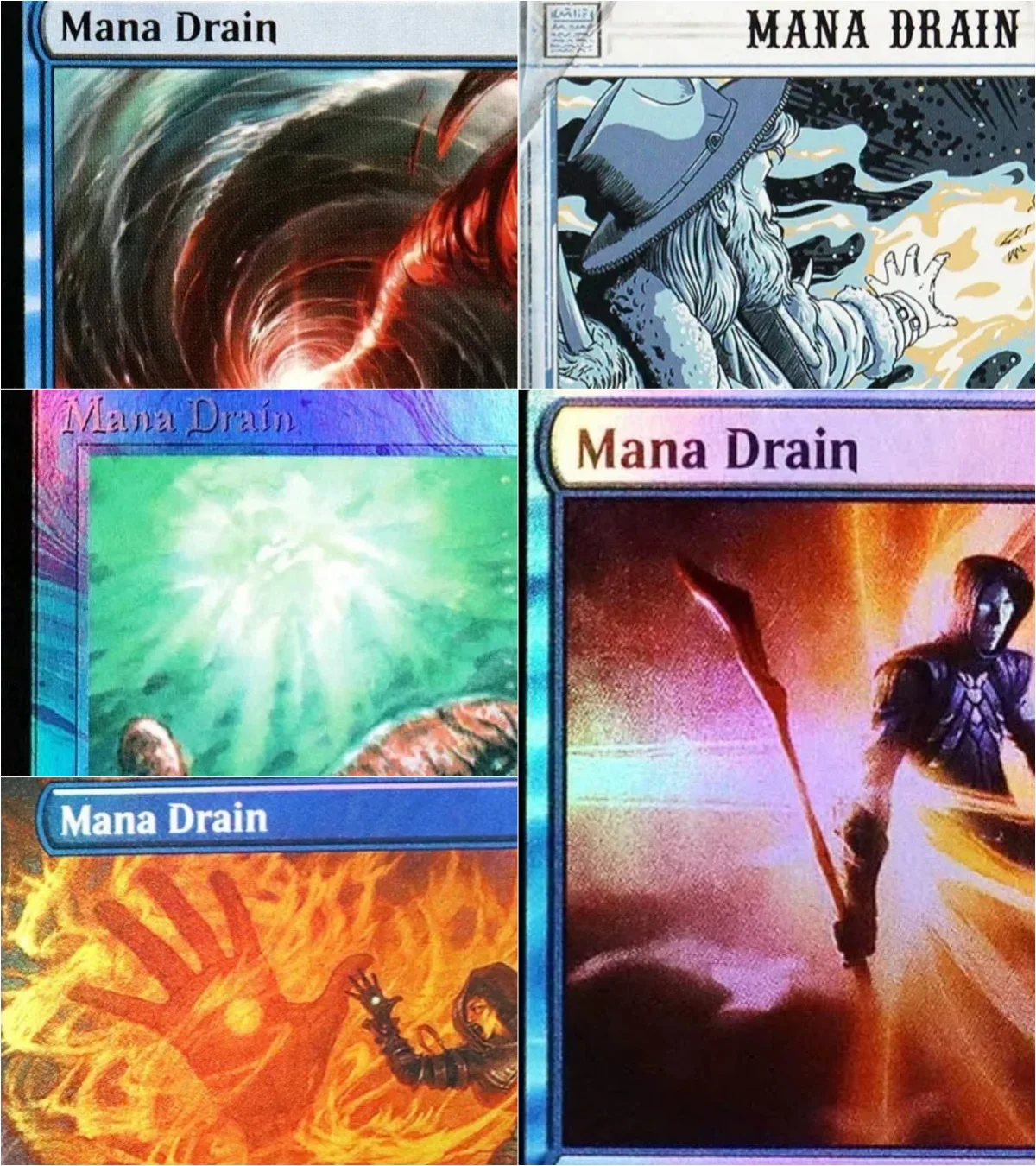 Board Game History - [‘’Mana Drain‘’] TCG Magical Cards Game