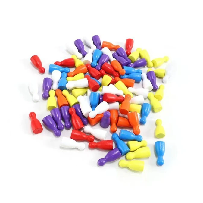 100 Pcs Colorful Wooden Chess  - đánh giá và giá Board Game Verdant