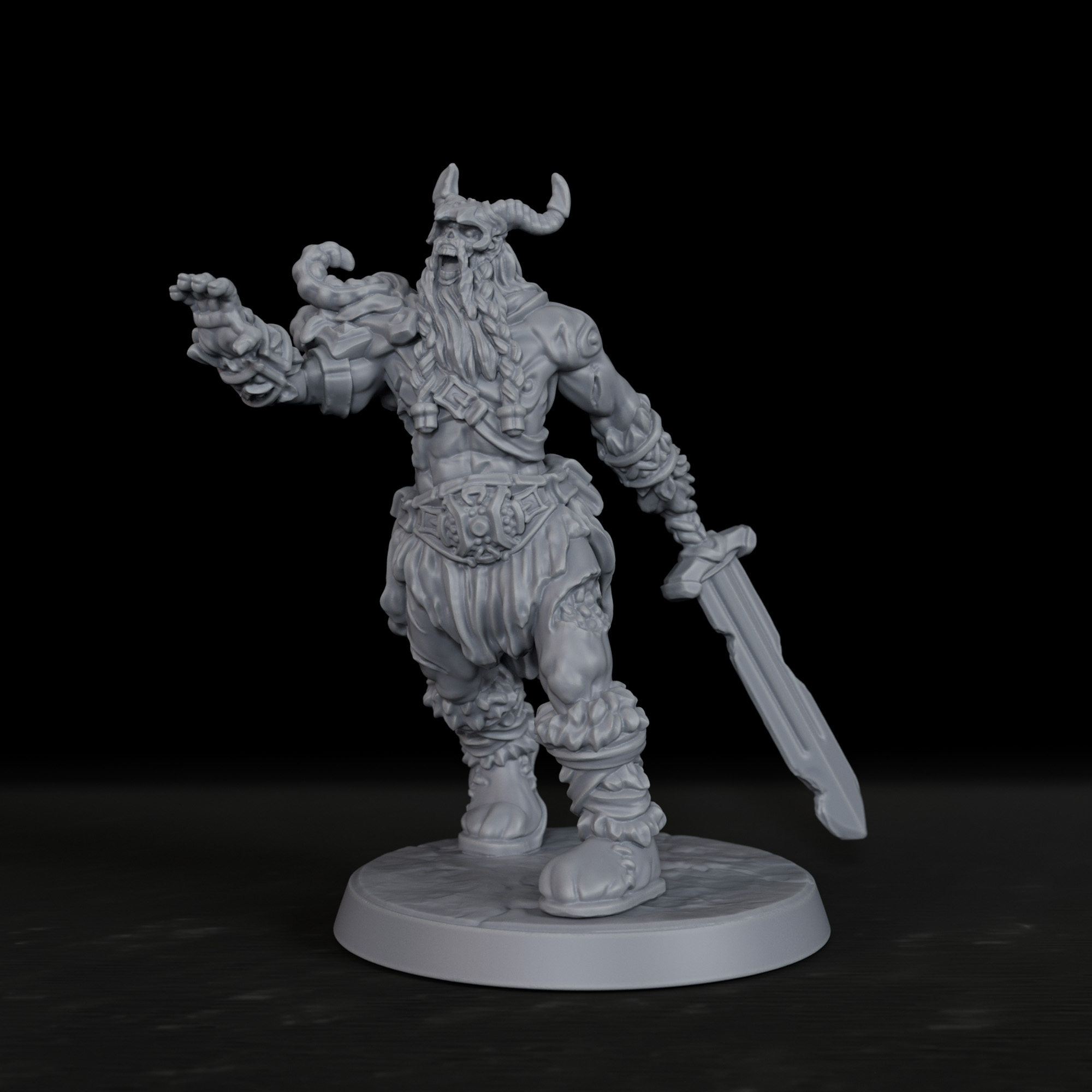 RPG Zombie Frost Giant Miniatu - đánh giá và giá Board Game Zombies