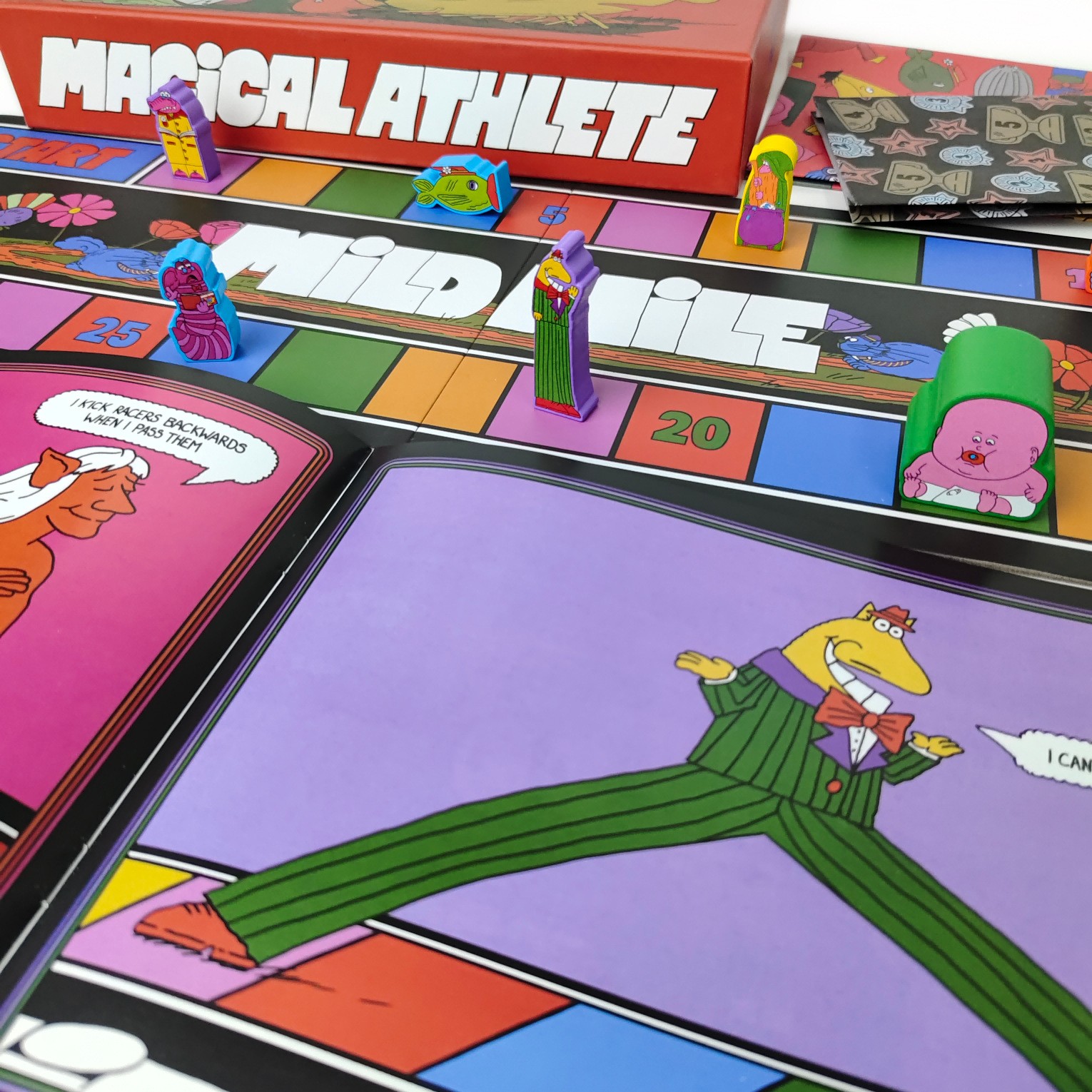 MAGICAL ATHLETE Card Game Part - đánh giá và giá Board Game History
