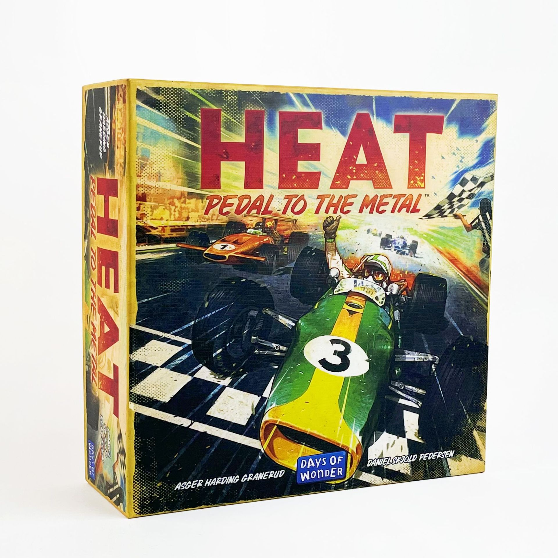 “HEAT: Full Throttle” — A Fast - đánh giá và giá Board Game Heat