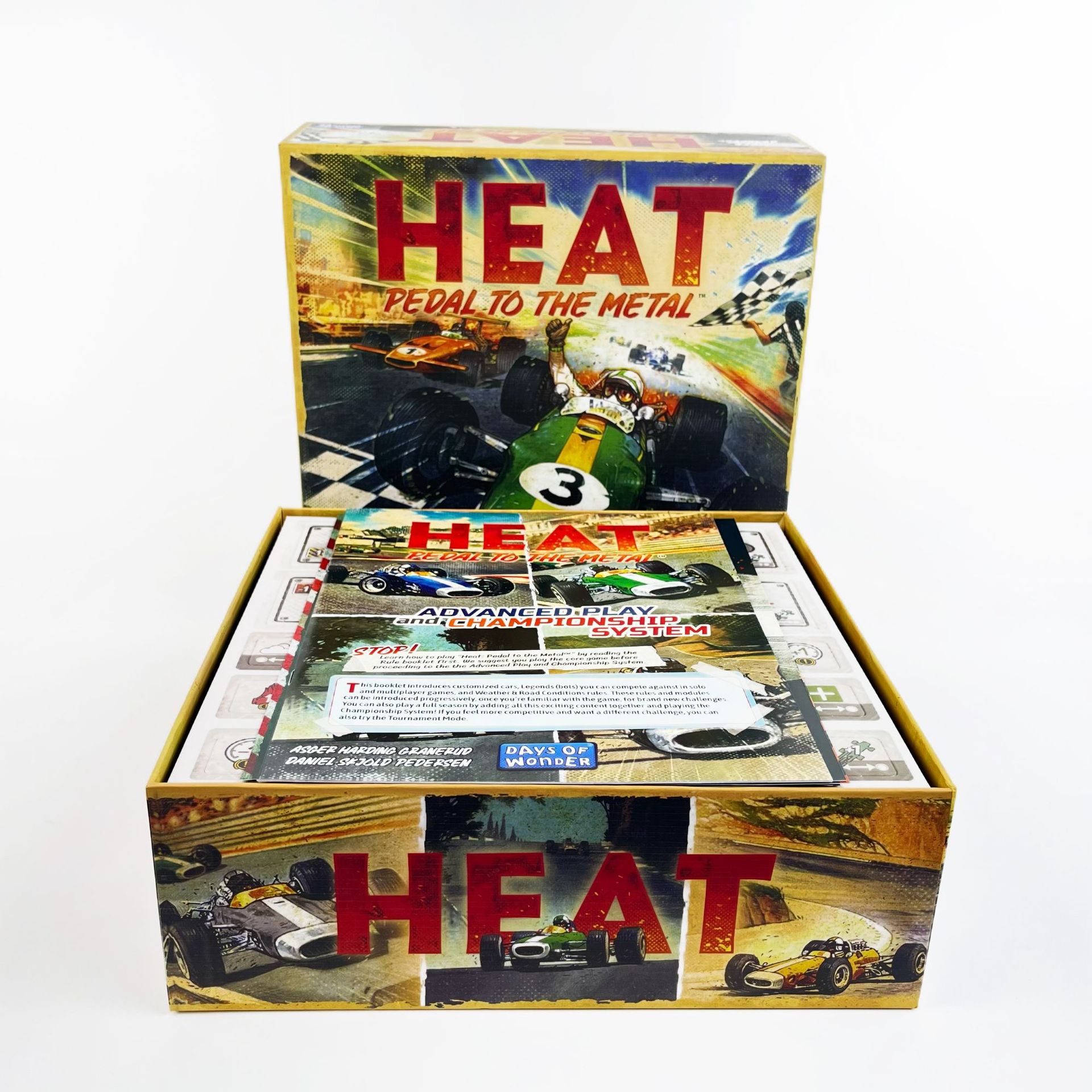 “HEAT: Full Throttle” — A Fast - đánh giá và giá Board Game Heat