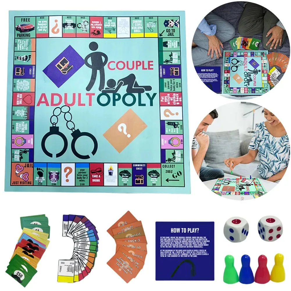 ！！Adultopoly Board Game Couple - đánh giá và giá Board Game Unmatched