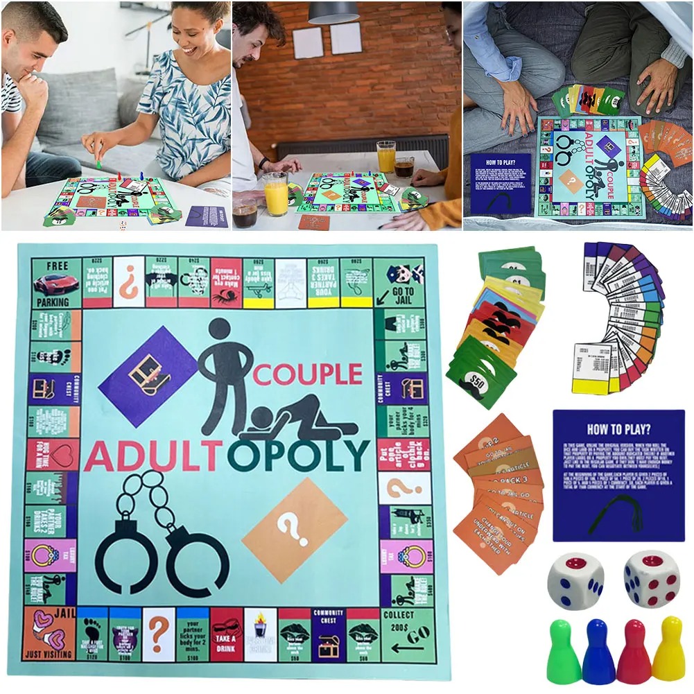 ！！Adultopoly Board Game Couple - đánh giá và giá Board Game Unmatched