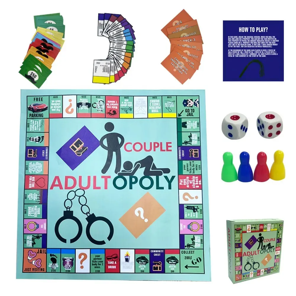 ！！Adultopoly Board Game Couple - đánh giá và giá Board Game Unmatched