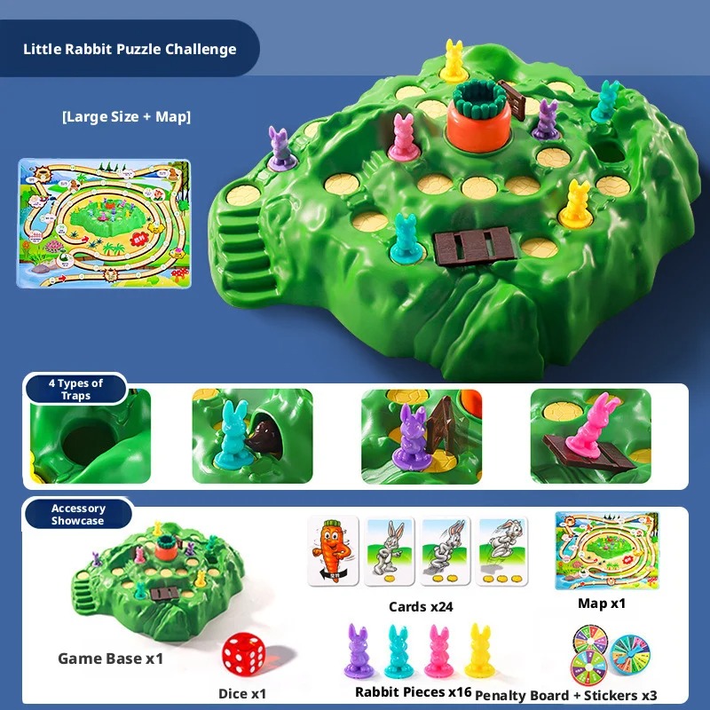 Hot Sale Fun Toy Rabbit Trap U - đánh giá và giá Board Game Heat