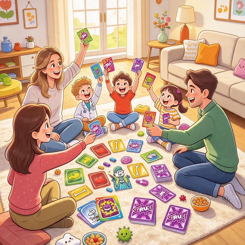 2026 Family Strategy Card Game - đánh giá và giá Board Game Heat
