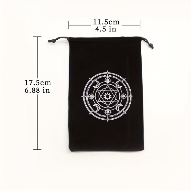 1Piece 12x18cm Black Velvet Ta - đánh giá và giá Board Game Oracle