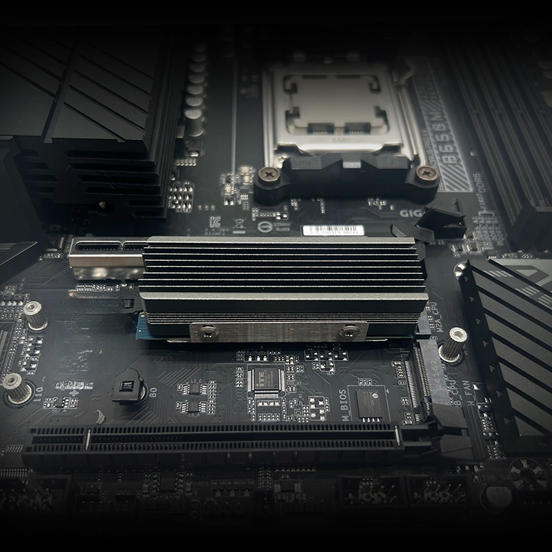 Dual Copper Heat Pipe M.2 SSD  - đánh giá và giá Board Game Heat